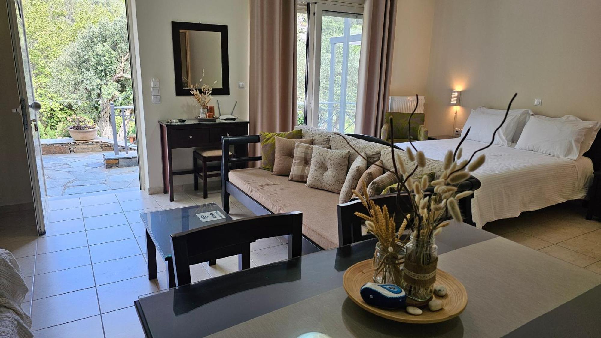 Naiades Villas Каристос Экстерьер фото